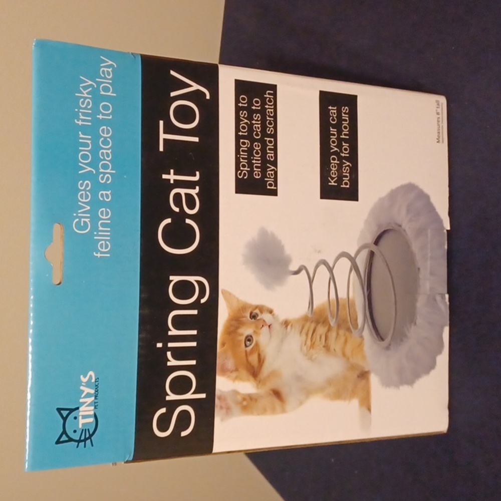 Spring Cat Toy - Picture 2 of 2
